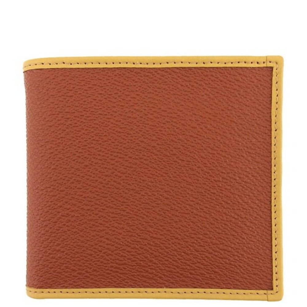 GIORGIO ARMANI Bifold Wallet × PVC × Leather Authentic Used T23489